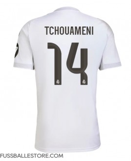 Günstige Real Madrid Aurelien Tchouameni #14 Heimtrikot 2025-26 Kurzarm